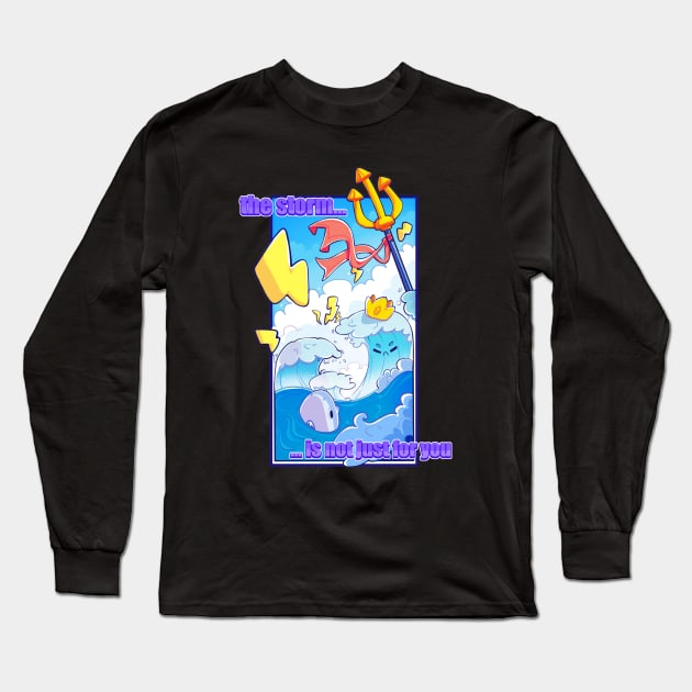 The Storm Long Sleeve T-Shirt by Kitvinicius